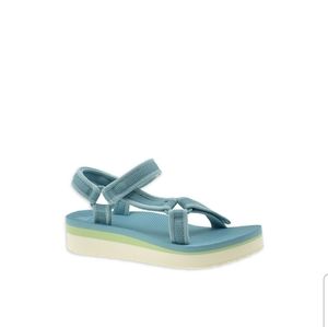 Time & Tru Women's Platform Nature Sandals